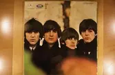 Beatles - Grammofonskiva i utställningen 