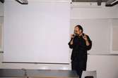 Fil. dr Staffan Jacobsson* håller en föreläsning om graffitikultur i 