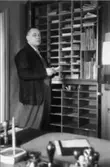Till herr postdirektören m.m. Gustaf Adolf Sundman från Nedre Norra
Kretsen av Sveriges Poststationsföreståndareförening, 1947-12-05.