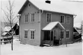 Näldens postområde. Kaxås posstation, exteriör, 1947.