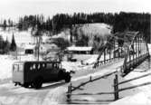 Linjen Östersund - Ragunda Bron över Ammerån.