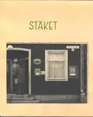 Poststationen i Stäket Stockholmsvägen 9, med emaljerad skylt
Poststation Postsparbank och brevlåda samt anslagstavla.