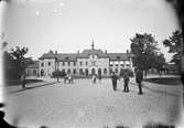 Järnvägsstationen, Uppsala 1889