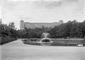 Svandammen och Uppsala slott, Uppsala före 1914