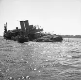 Dristigheten bärgning vid Aspö 