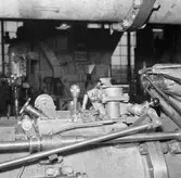 Hajen torpedtubställ. i mask.verkstan