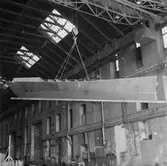 Bogserbåt Heros uppsättning på bädd