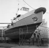 Bogserbåten Heros i dockan