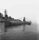 Ubåten Illern sjösättning