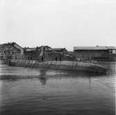 Ubåten Illern sjösättning