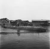 Ubåten Illern sjösättning