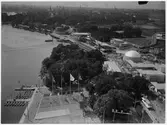 Stockholmsutställningen 1930
Översikt mot huvudentrén, flygbild.