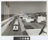 H55, avdelningen för offentlig miljö
Utsikt mot Bar 55, Post samt tåg på vägen i förgrunden