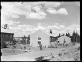 Fagersta lasarett
Exteriör, gavlar.