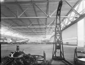 Bromma flygplats
Flyghangar
Interiör