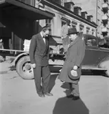 Ervacoreklam för herrkläder
Män i stadsmiljö
Exteriör