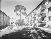 Flerbostadshus med gård, Lotterivägen, Hägerstensåsen
Exteriör