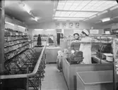 Konsum snabbköp
Vid kassan
Interiör