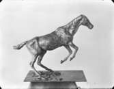 Skulptur av konstnären Edgar Degas
Häst