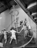 KF:s jubileumsutställning i Alhambra vid Skansen, Stockholm
Interiör