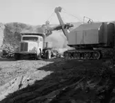 Ytongfabrik, Uddagården
Exteriör, lastbil vid schaktmaskin