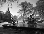 Skulptur, Carl Milles
Skulpturfontänen Europa och Tjuren i parkmiljö