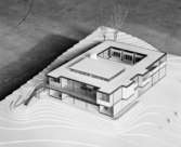 Utställning, Skansen
arkitekt Korsmos utställning, Skansen. Modell av byggnad