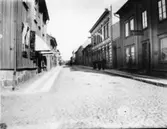 Alingsås. Kullerstensgata.