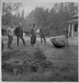 Dalskog, Flyttning av älvkvarnstenen.