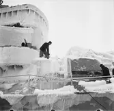 Jag Uppland isbildning