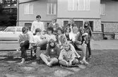 Kålleredsungdomar på sommarjobb, år 1984. 