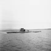 Ubåten Valen provtur