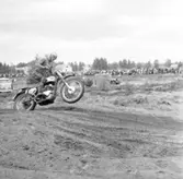 Motocross i Grunnebo sydväst om Vänersborg i maj 1960