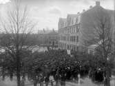 1:a Maj demonstration 1917 på Vetlanda torg