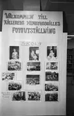 Kållereds hembygdsgille har fotoutställning på Kållereds bibliotek, år 1983. 