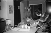 Öppen förskola på Almåsgården i Lindome, år 1983. 