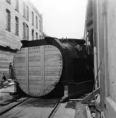 Montering av  STAL-turbinen på Papyrus, 25/4-1951.