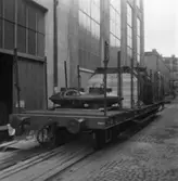 Montering av STAL-turbinen på Papyrus, 21/4-1951.