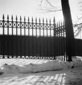 Villa Papyrus, staket.