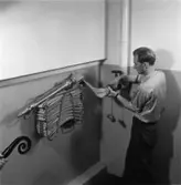 Brandtjänst, koppling av slang.