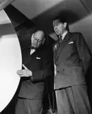 Ingenjör Holger Sillén och Wettel.