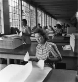 Sortering av papper.