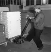 Säkerhetstjänst, transportvagnar pallar.
Matteus Bengtsson.