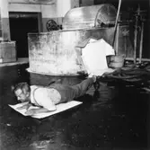 Säkerhetstjänst, halkning.