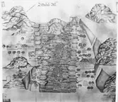 Mölndals fall, karta.