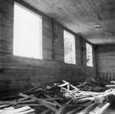 Byggnad nr 6, fel vid gjutning.