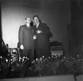 Tjänstemännen på Papyrus har personalfest, 16/4-1948.