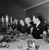 Personalfest 1954.
Jean Hackberg.
Foto: Fröken Melander.