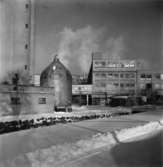 Papyrus fabriksområde. Vinterbild.