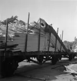 Emballagevirke, felaktigt lastade leveranser.
Foto: Ingenjör Gunnar Andersson.